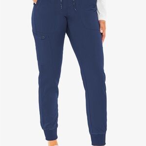 MEDCOUTURE Touch Jogger Yoga Pant- Size Medium- NAVY